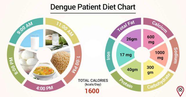 Consigli dietetici per le persone con dengue
