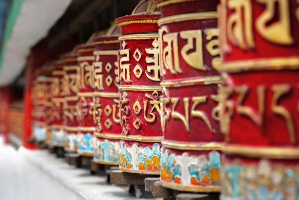 Les cinq rites tibétains