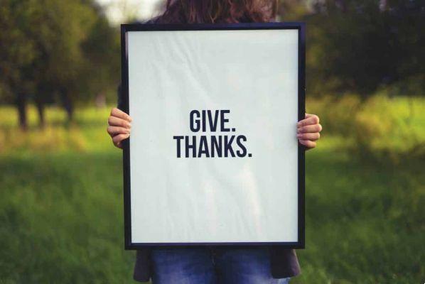 How to express gratitude?