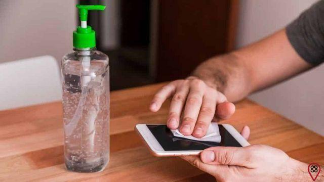 Why should you sanitize your cell phone often?